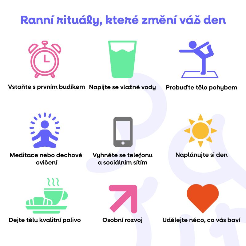 Ranní rituály, které změní váš den